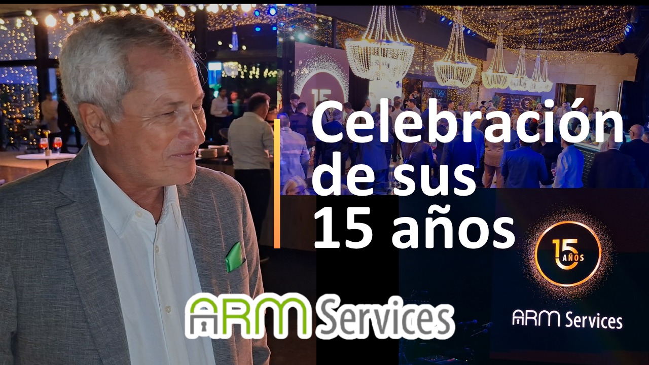 El pasado martes 4 de noviembre por la noche asistimos al salón RUT Haus, invitados a la celebración de los 15 años del Grupo ARM Services, allí conversamos con Samuel Markov, Cofundador y Director del Grupo ARM, quien nos brindó sus sensaciones en esta tan especial jornada.